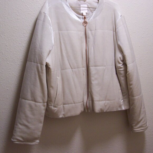 Lauren Conrad Jackets & Blazers - New No Tag White Puffer Coat